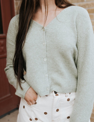 Emile Cardigan Bay Leaf ZW253350 - Southern Soule Designs