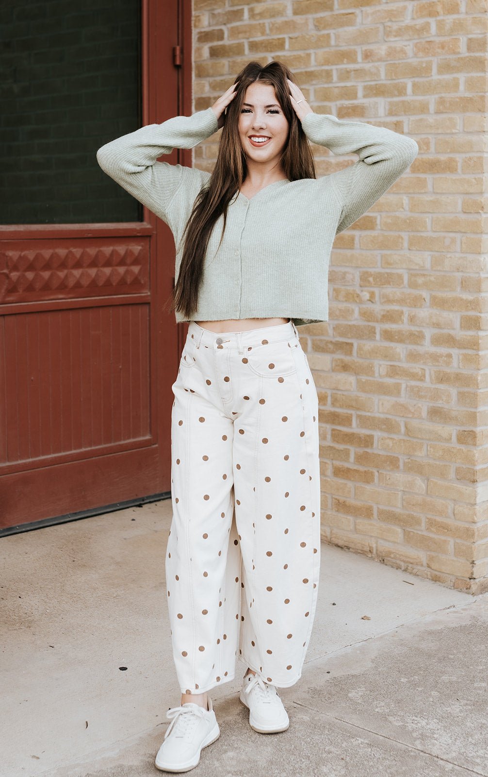 Emile Cardigan Bay Leaf ZW253350 - Southern Soule Designs