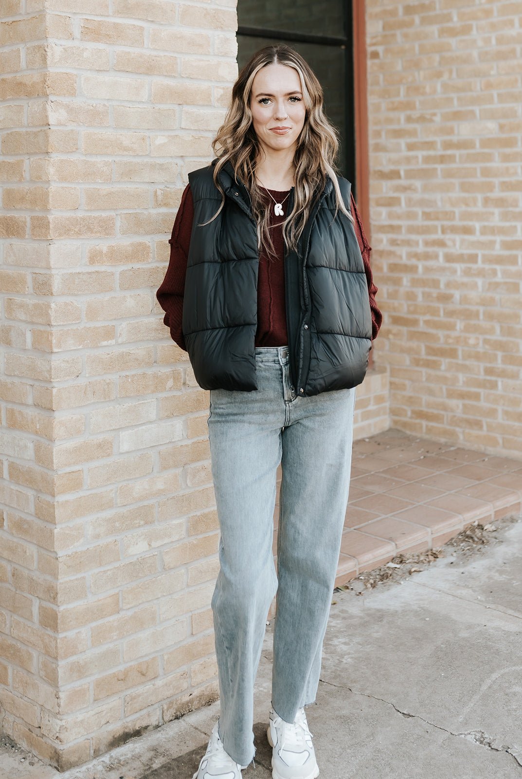 Essential Puffer Vest Black ZV254678 - Southern Soule Designs