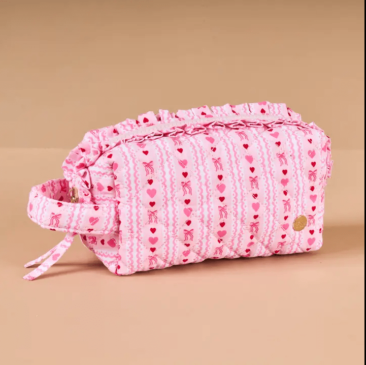 Essentials Quilted Cosmetic Pouch - Southern Soule Designs