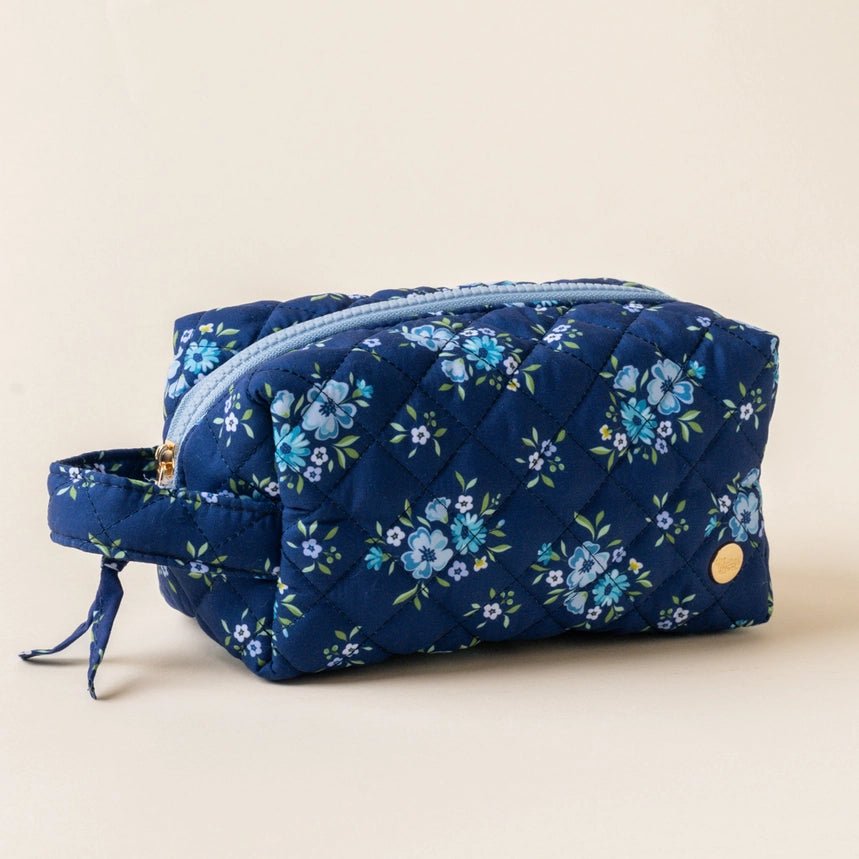 Essentials Quilted Cosmetic Pouch - Southern Soule Designs