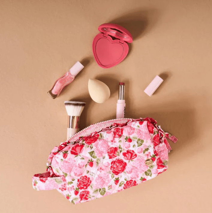 Essentials Quilted Cosmetic Pouch - Southern Soule Designs