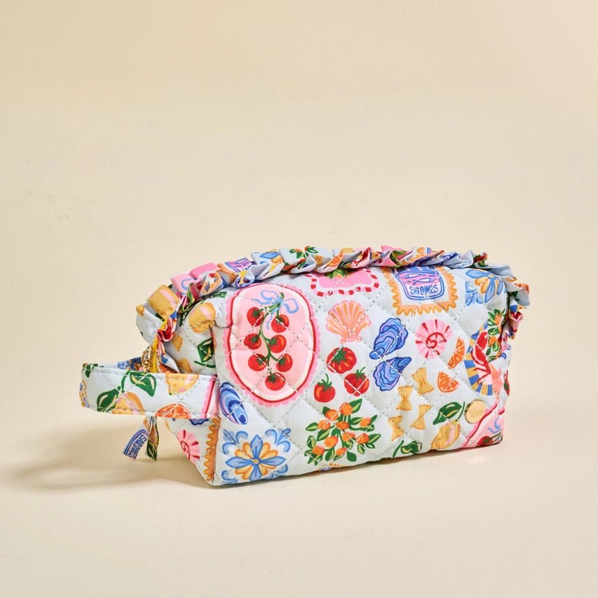Essentials Quilted Cosmetic Pouch - Southern Soule Designs