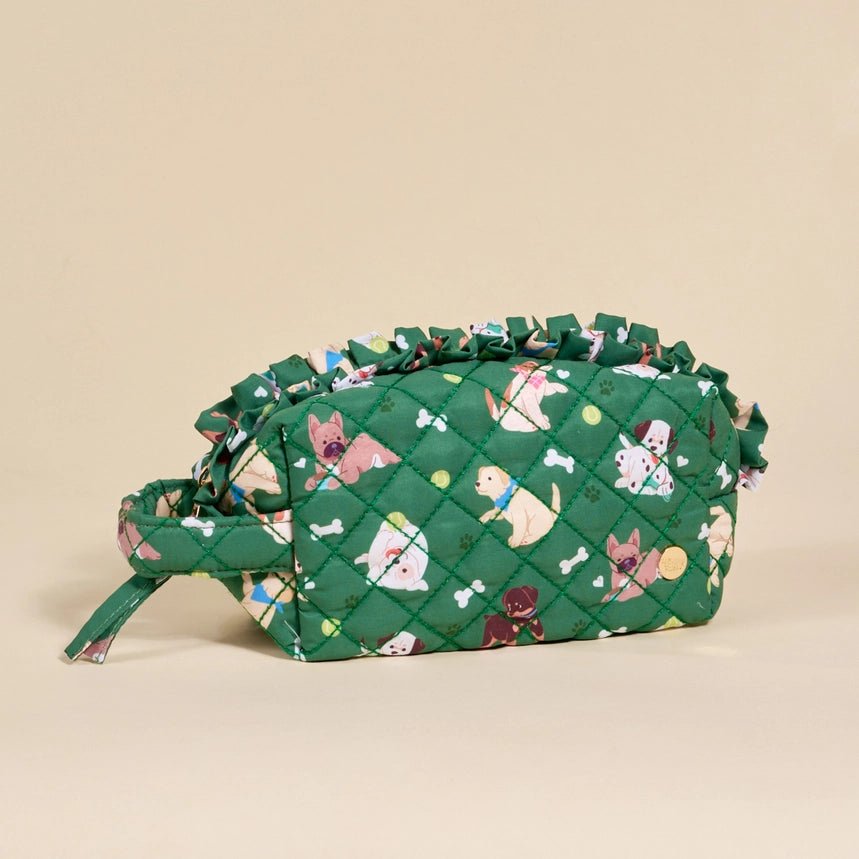 Essentials Quilted Cosmetic Pouch - Southern Soule Designs