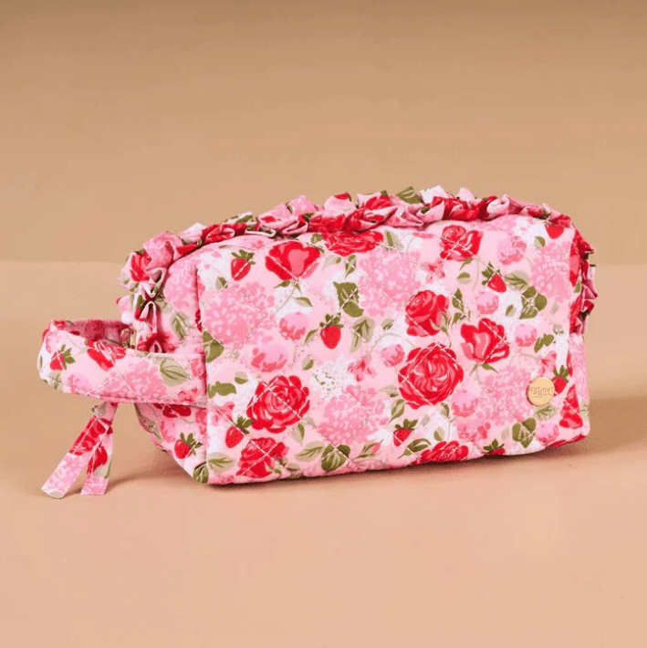 Essentials Quilted Cosmetic Pouch - Southern Soule Designs