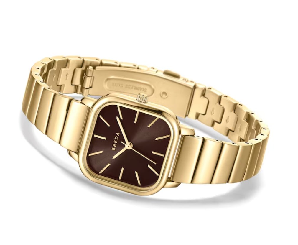 Esther 1735o Gold/Brown Watch 26MM - Southern Soule Designs