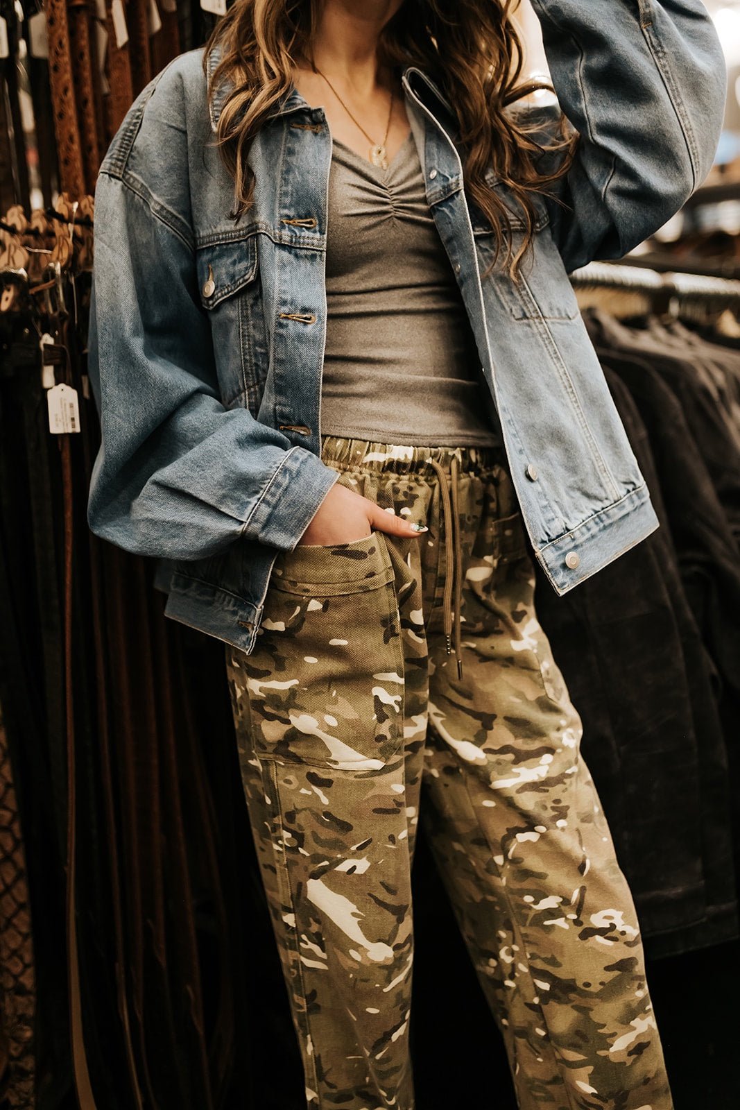 Everyday Denim Jacket J5762 - Southern Soule Designs