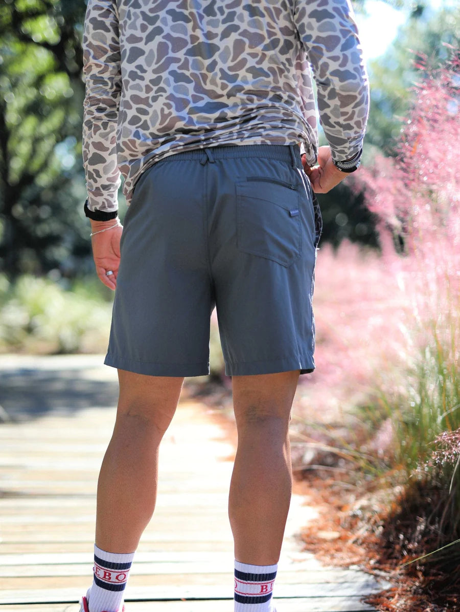 Burlebo River Rock Grey Everyday Shorts