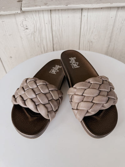 Extra - Washed Bronze Metallic Sandal - Southern Soule Designs