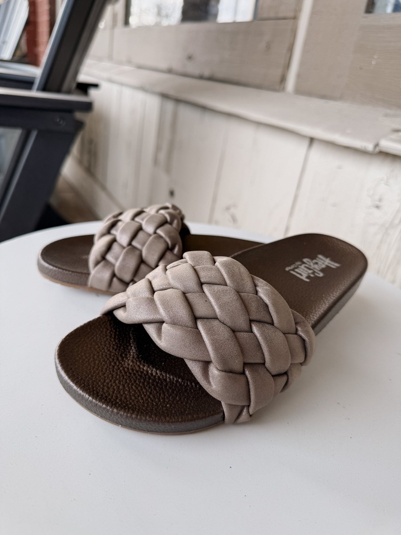 Extra - Washed Bronze Metallic Sandal - Southern Soule Designs