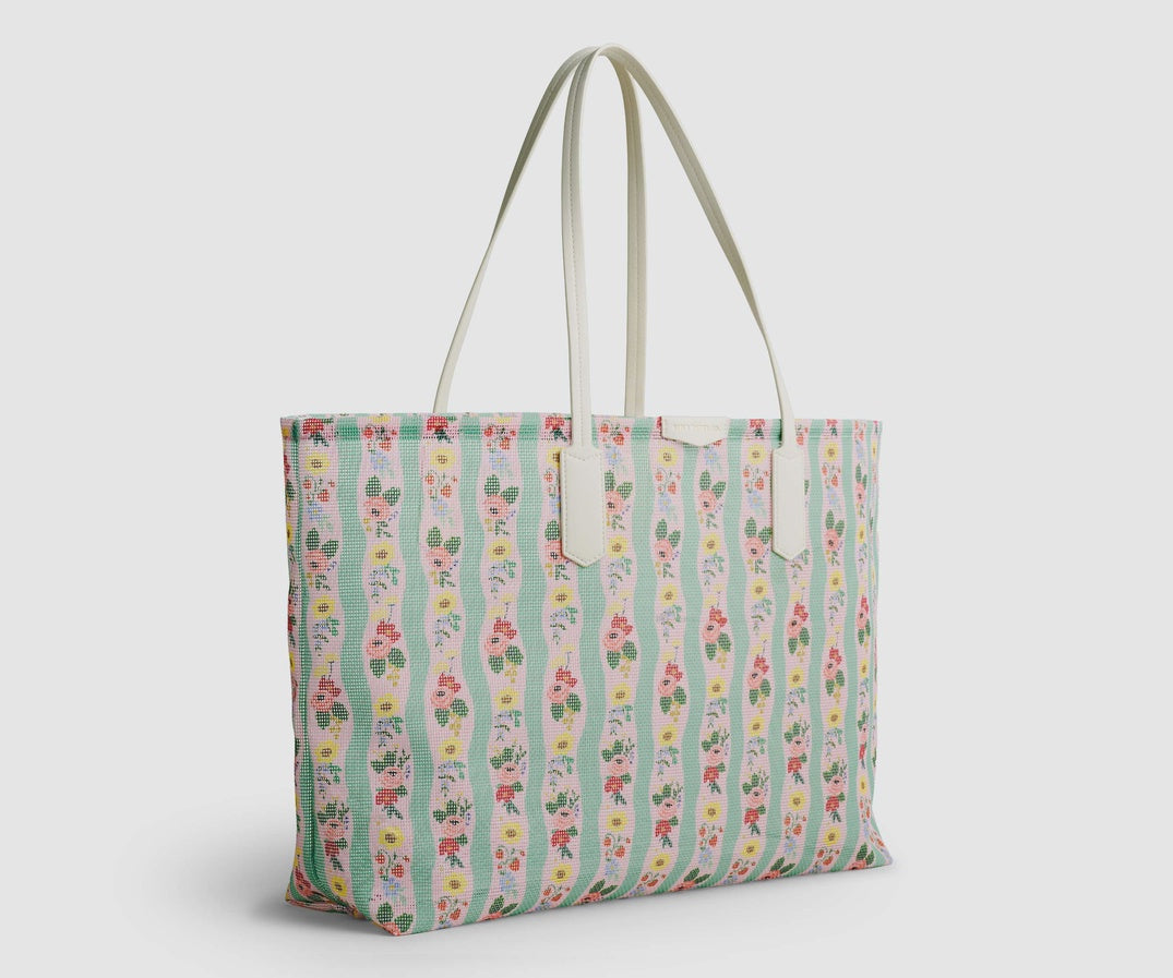 Climbing Roses Mesh Tote & Sunscreen Bag SGTM05