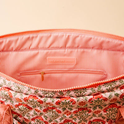Everbloom Dusty Rose The Everyday Quilted Tote Bag