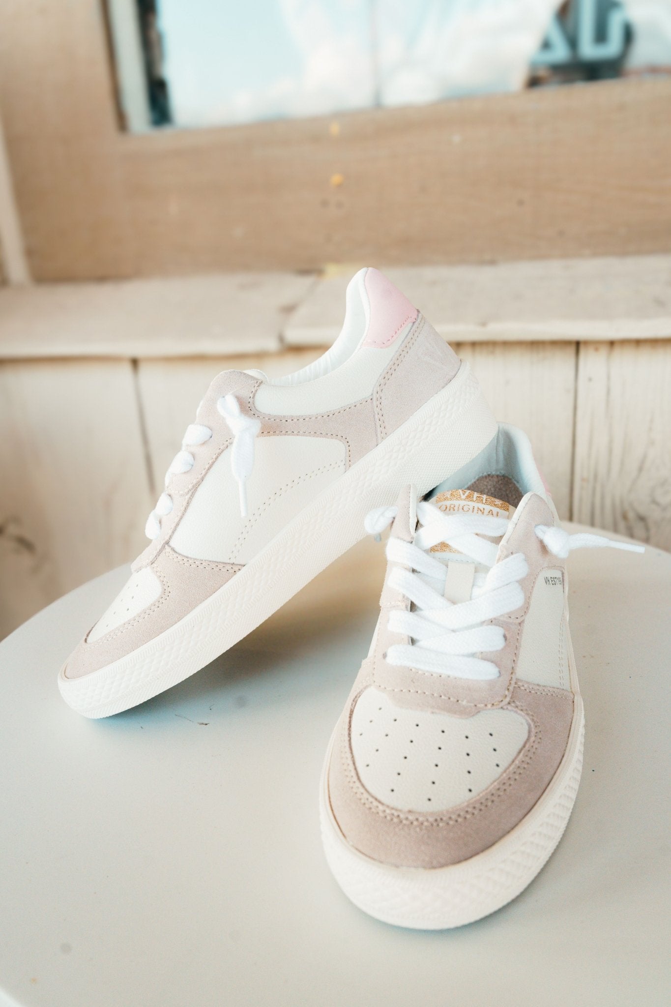 Fast 7 Grey Suede/Pink - Southern Soule Designs