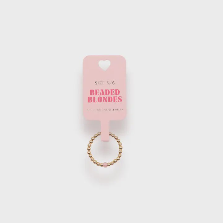 Light Pink May Ring