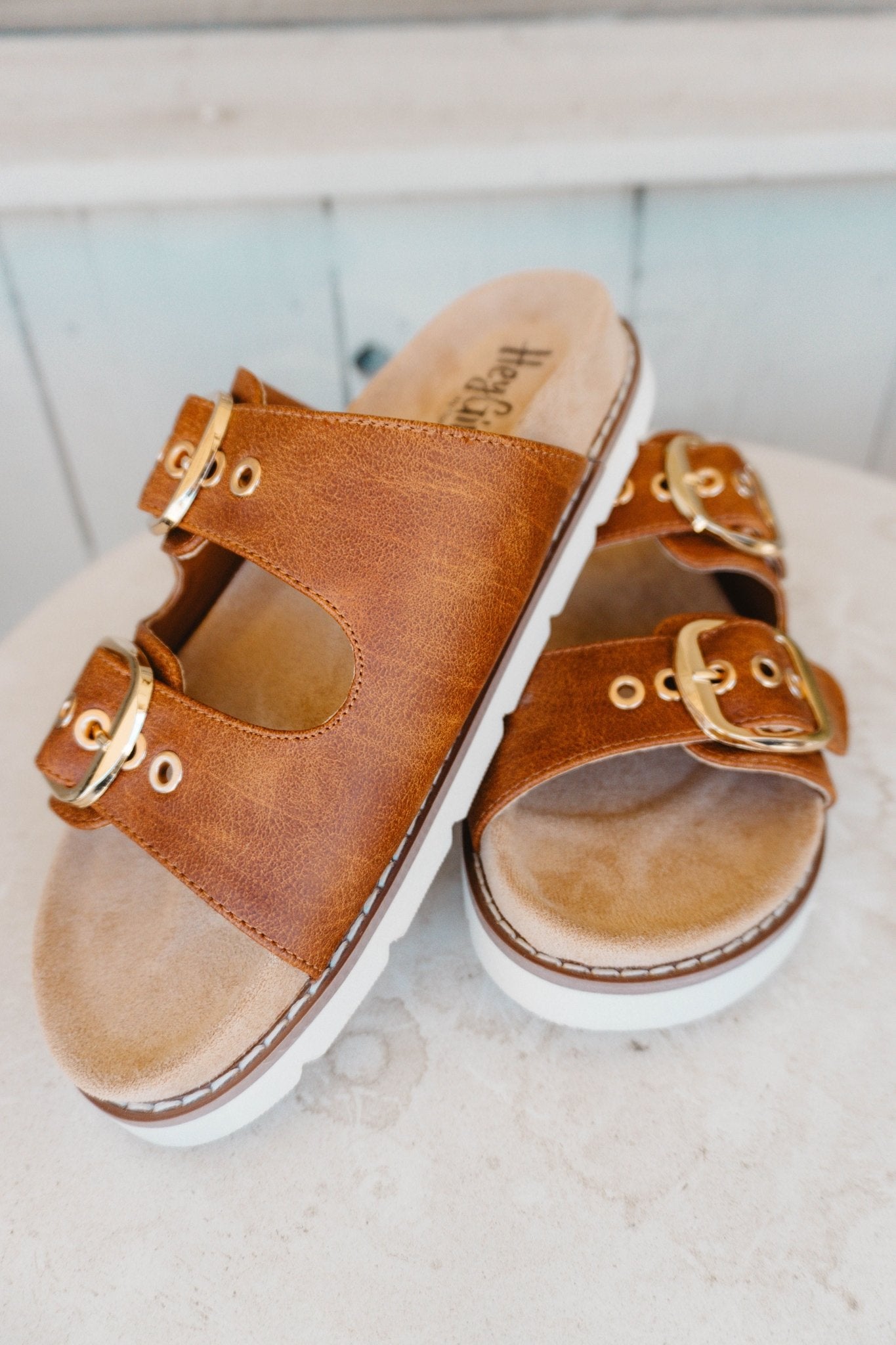 Feelin Saucy Sandal Rust - Southern Soule Designs