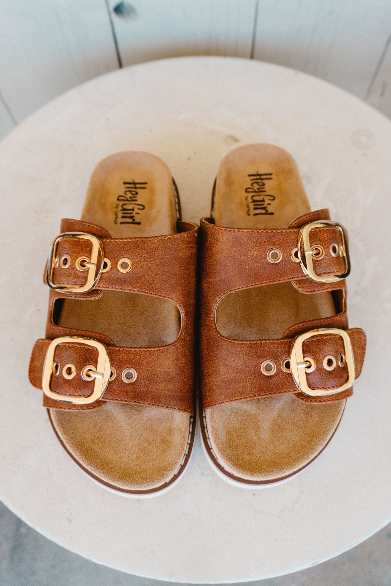 Feelin Saucy Sandal Rust - Southern Soule Designs