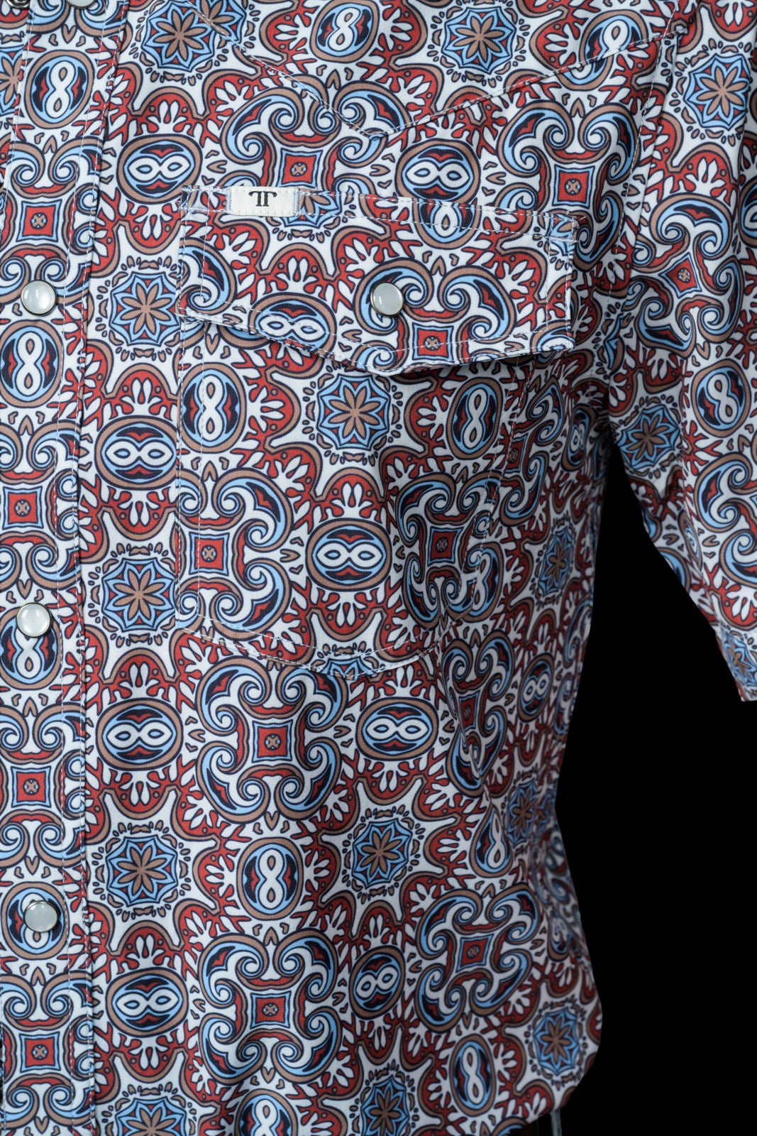 Ferrell - Bennett Brown Short Sleeve Snap Shirt - Southern Soule Designs