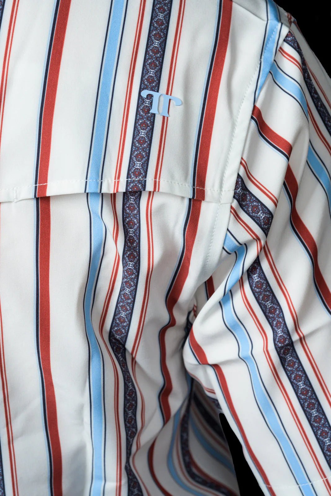 Ferrell - Brooks White Short Sleeve Snap Shirt - Southern Soule Designs