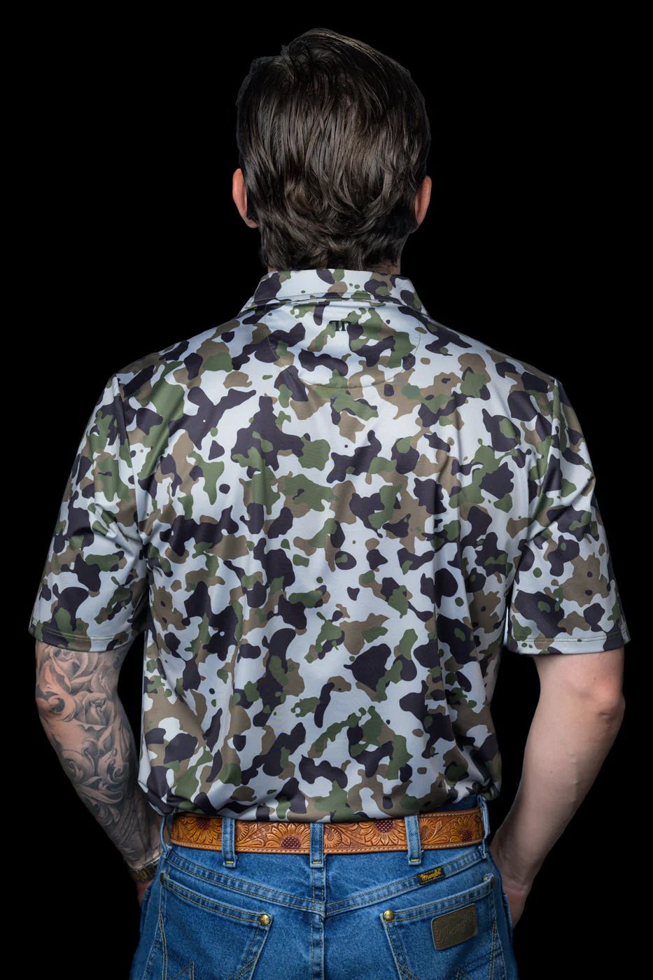 Ferrell - Camo 2.0 Polo - Southern Soule Designs