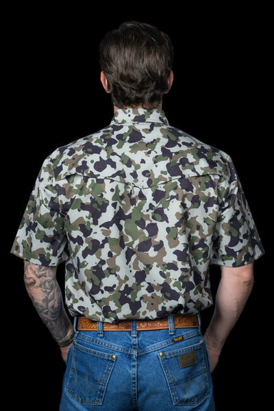Ferrell - Camo 2.0 Short Sleeve Snap Shirt 2322 - Southern Soule Designs