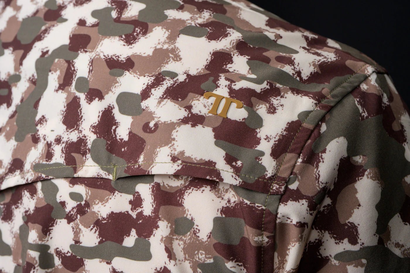 Ferrell - Camo Lite Short Sleeve Snap Shirt - Southern Soule Designs