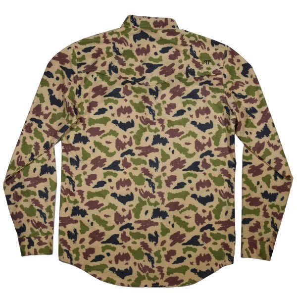 Ferrell - Camo Long Sleeve Shirt - Southern Soule Designs