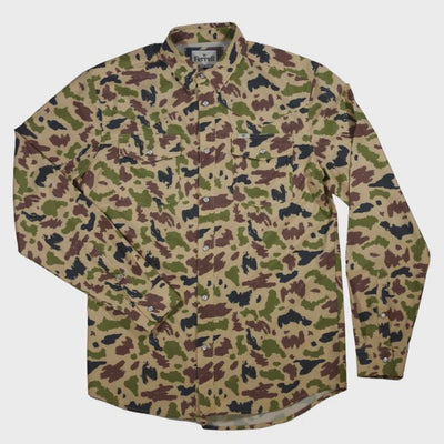 Ferrell - Camo Long Sleeve Shirt - Southern Soule Designs