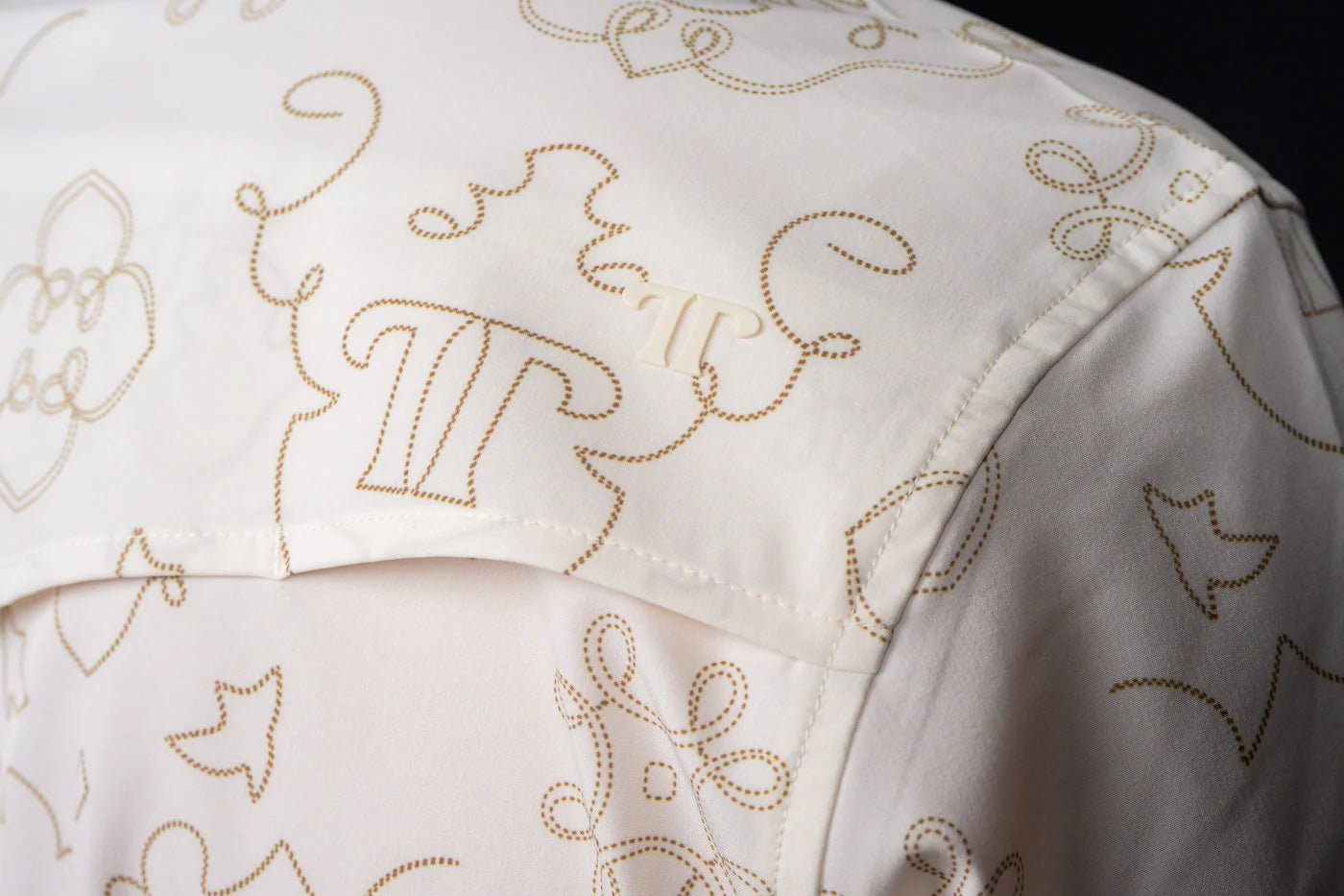 Ferrell - Carson Beige Short Sleeve Snap Shirt - Southern Soule Designs