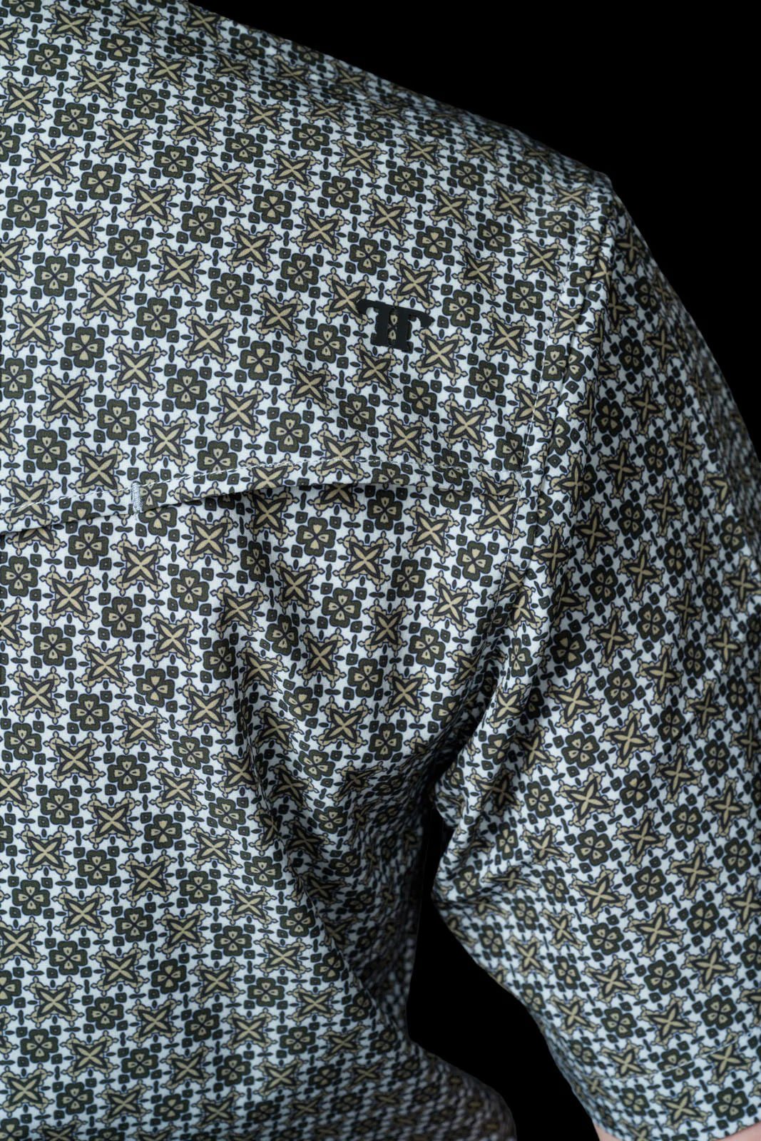 Ferrell - Colton Green Short Sleeve Snap Shirt - Southern Soule Designs