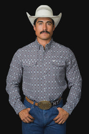 Ferrell - Connor Brown Long Sleeve Snap Shirt - Southern Soule Designs