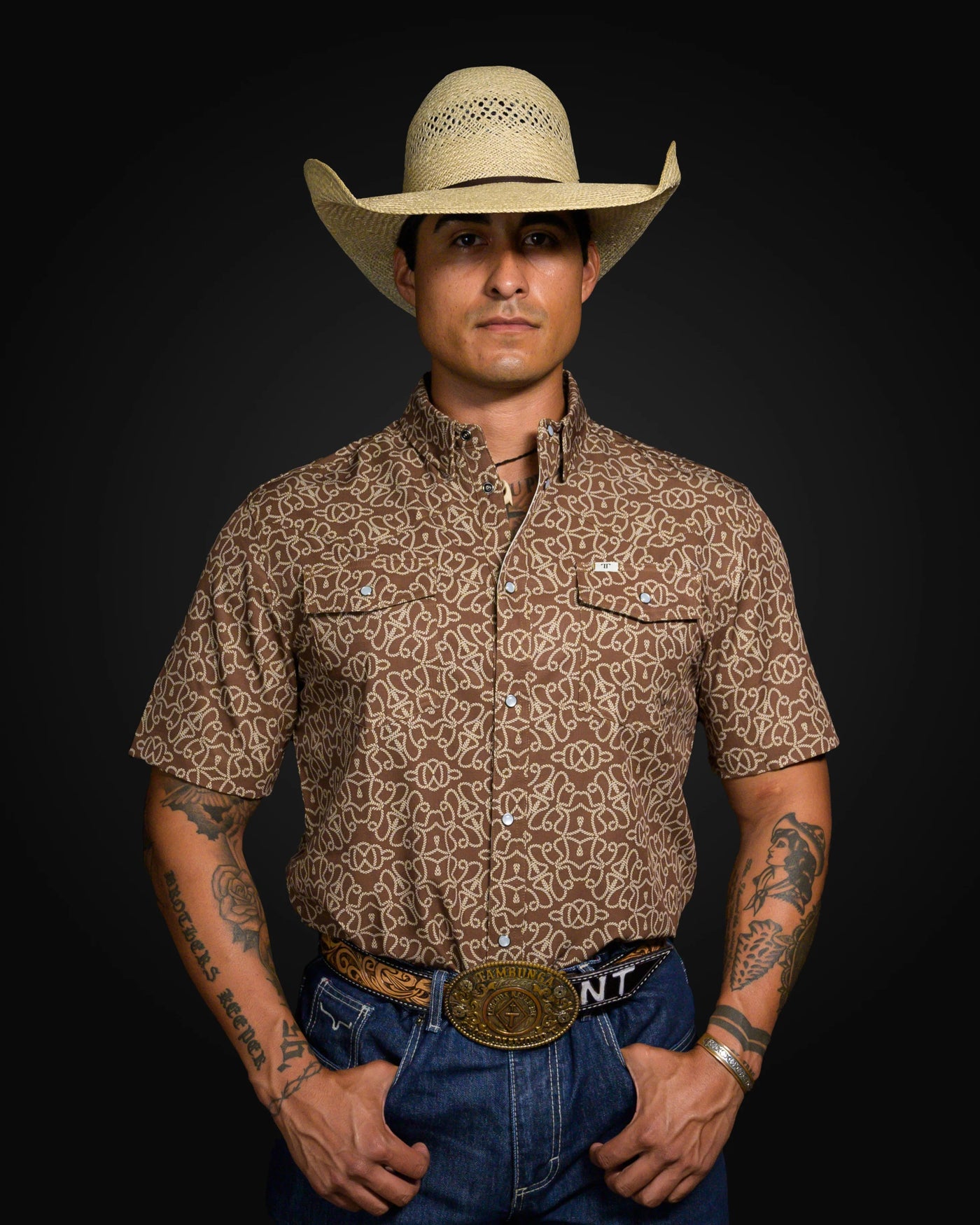 Ferrell - Darrell Short Sleeve Shirt - Southern Soule Designs