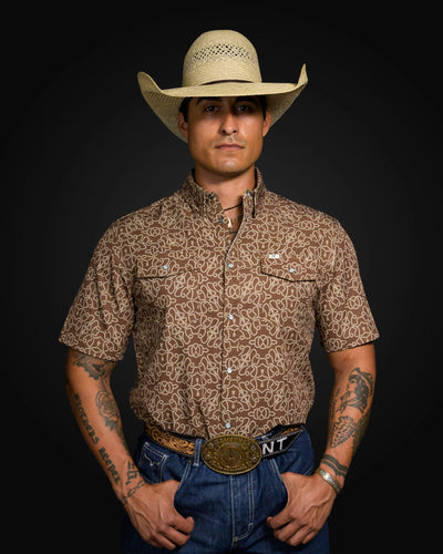 Ferrell - Darrell Short Sleeve Shirt - Southern Soule Designs