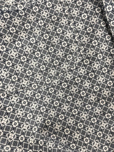 Ferrell - Diamond Short Sleeve Snap Shirt Black - Southern Soule Designs