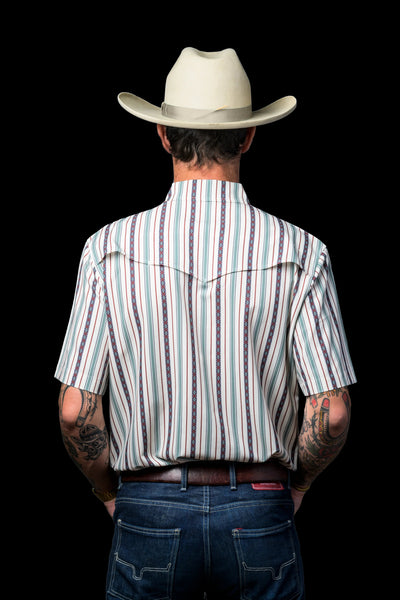 Ferrell - Ed Short Sleeve Snap Shirt Green - Southern Soule Designs