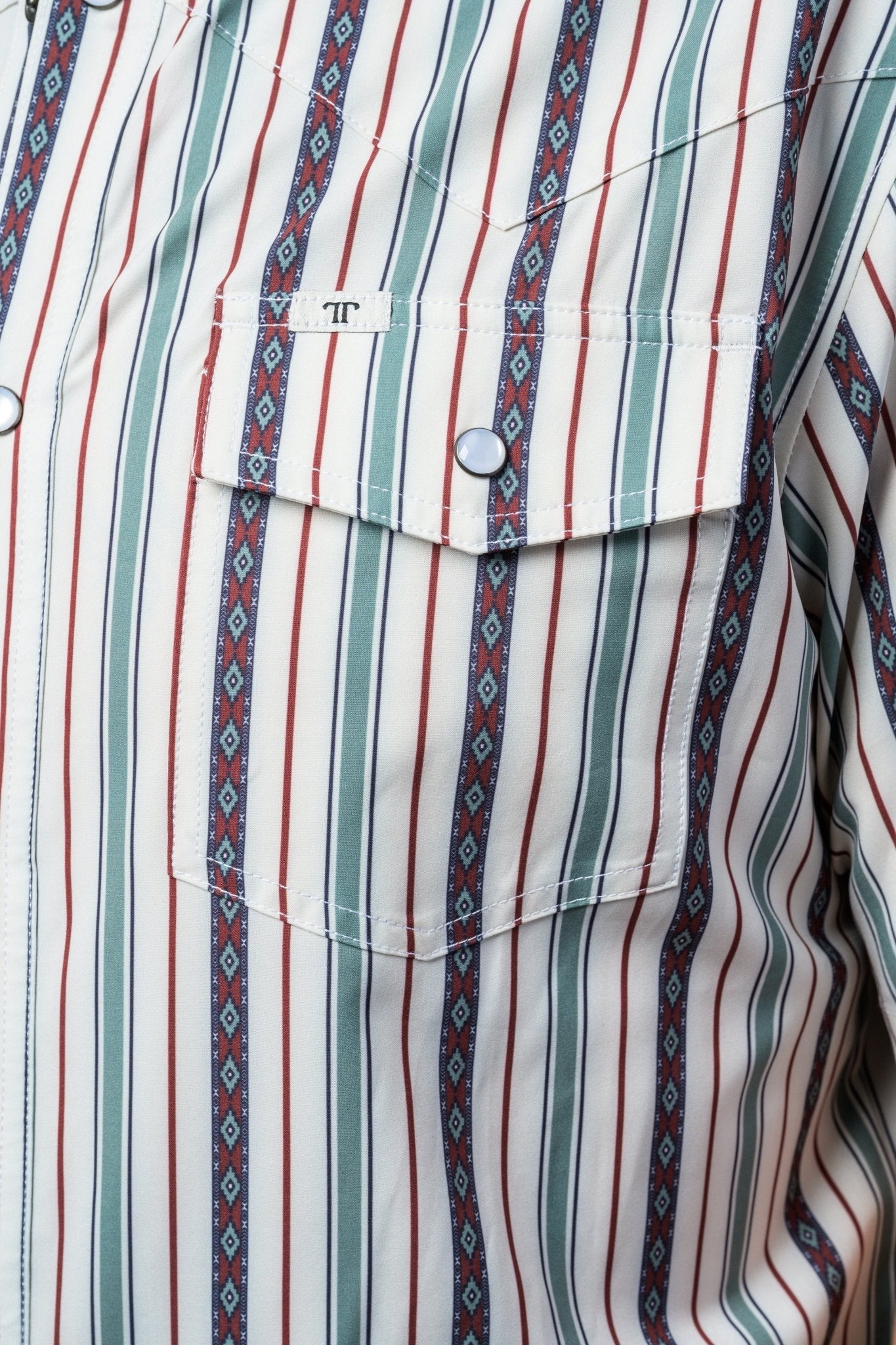 Ferrell - Ed Short Sleeve Snap Shirt Green - Southern Soule Designs