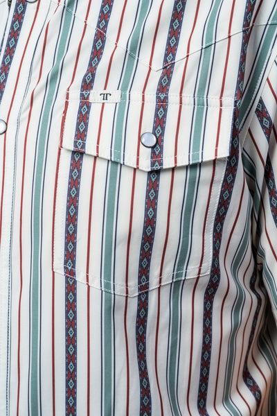 Ferrell - Ed Short Sleeve Snap Shirt Green - Southern Soule Designs