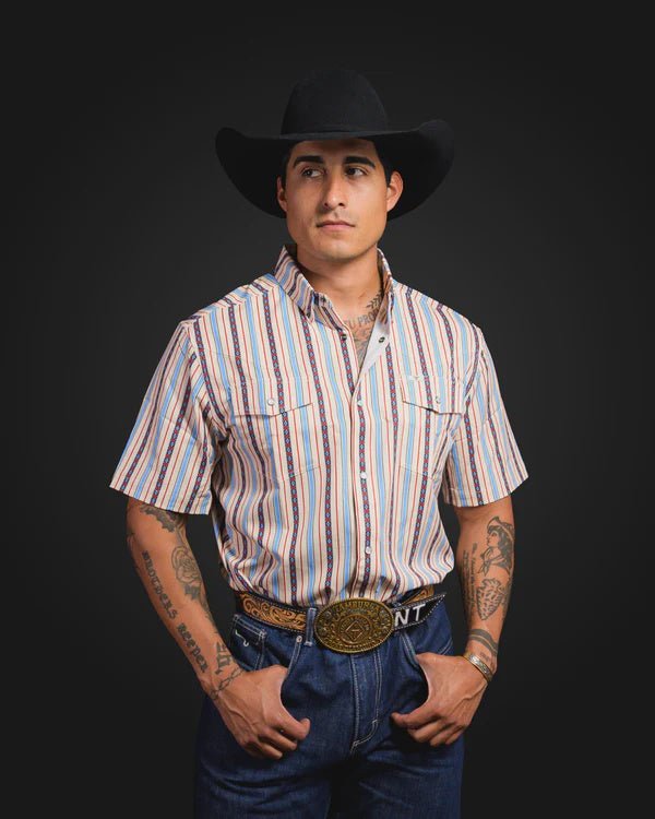 Ferrell - Edward Short Sleeve Snap Shirt - Southern Soule Designs