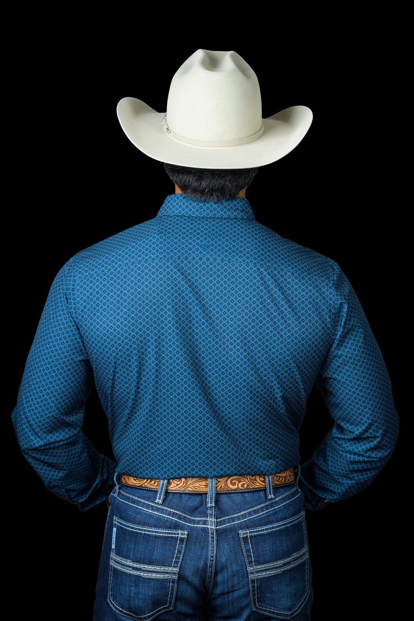 Ferrell - Frost Long Sleeve Button Up Printed Shirt - Southern Soule Designs