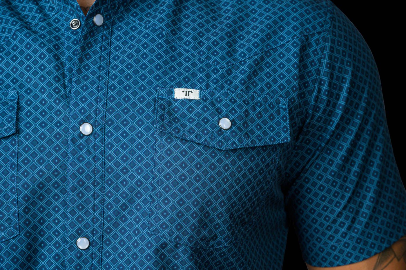 Ferrell - Frost Short Sleeve Snap Shirt - Southern Soule Designs