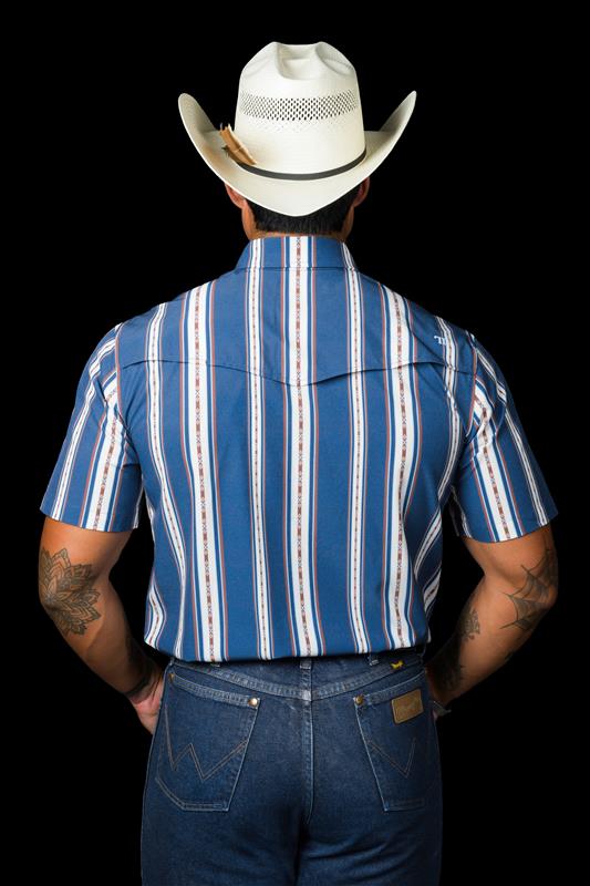 Ferrell - Hudson Short Sleeve Snap Shirt - Southern Soule Designs