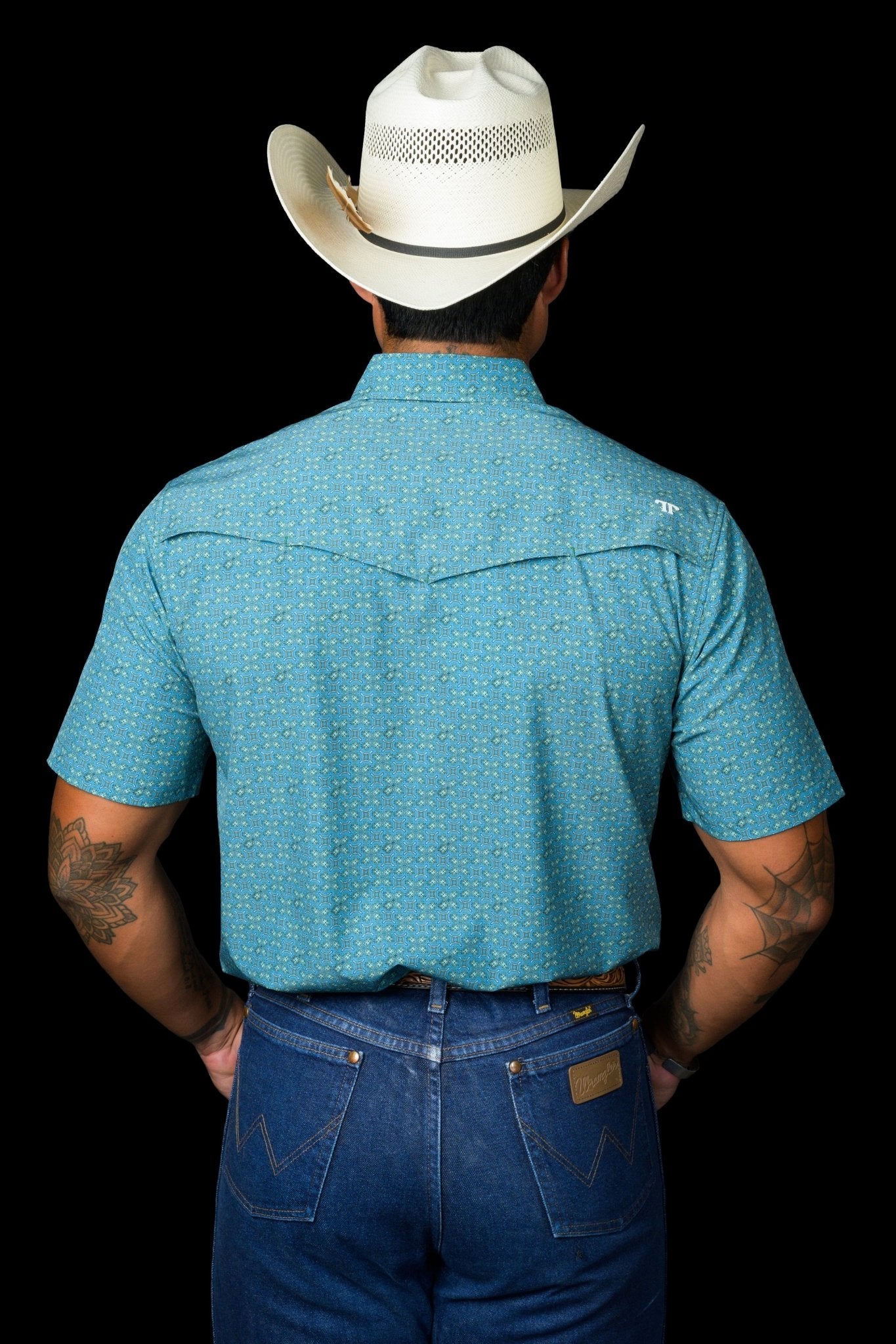 Ferrell - Miles Short Sleeve Snap Shirt - Southern Soule Designs
