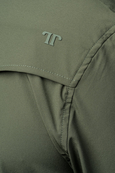 Ferrell - Olive Green Short Sleeve Snap Shirt - Southern Soule Designs