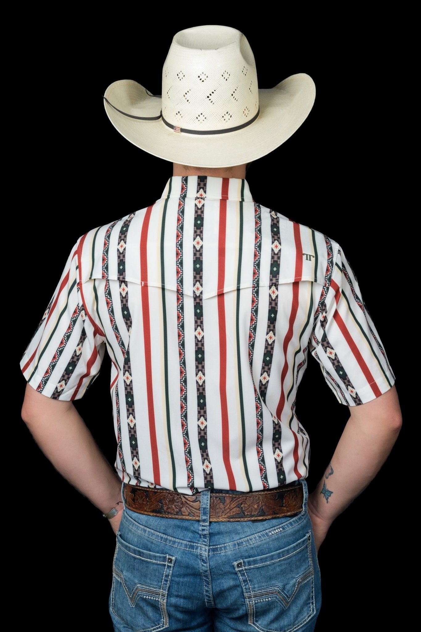 Ferrell - Post Green Short Sleeve Shirt - Southern Soule Designs