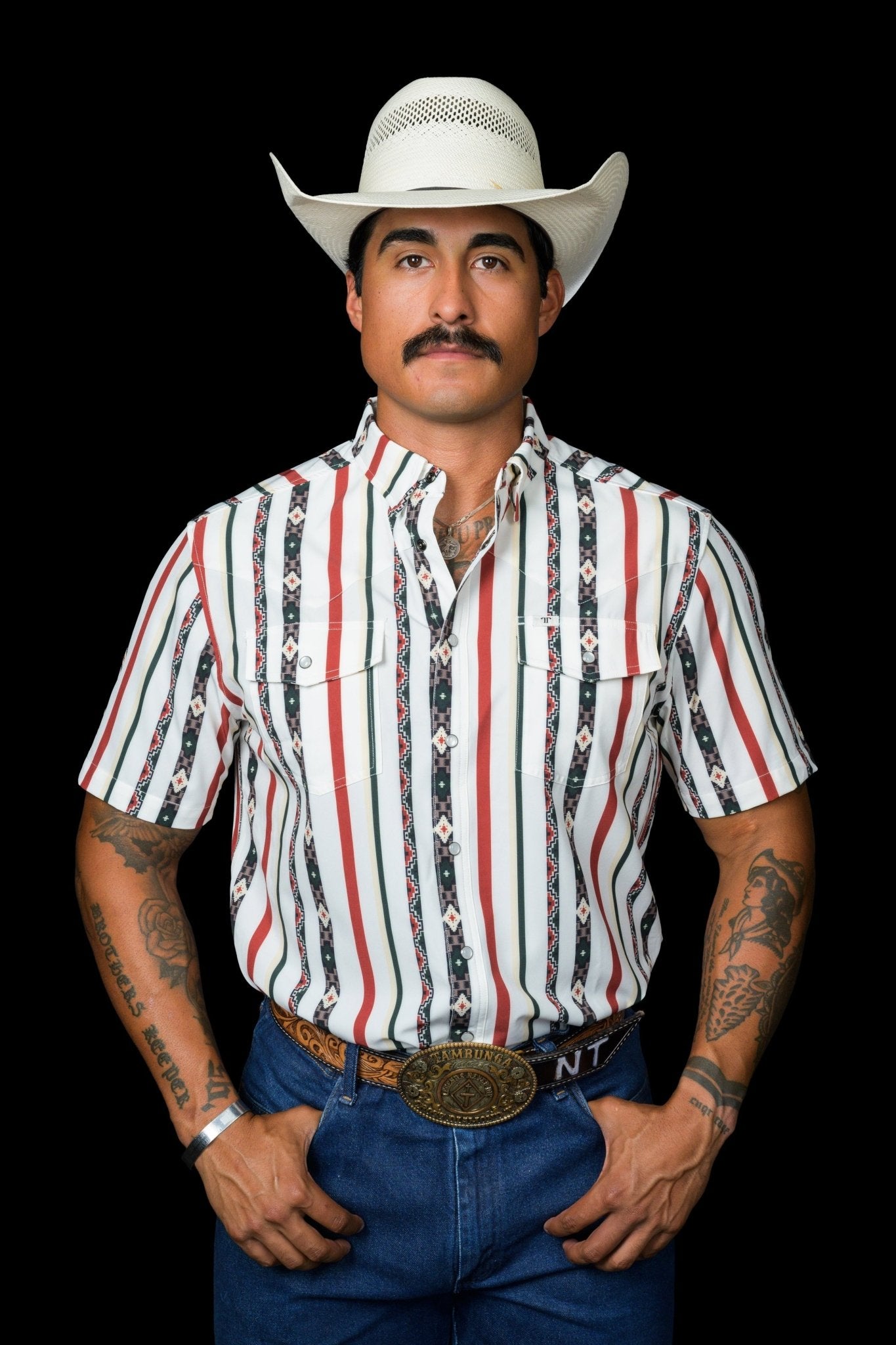 Ferrell - Post Green Short Sleeve Shirt - Southern Soule Designs
