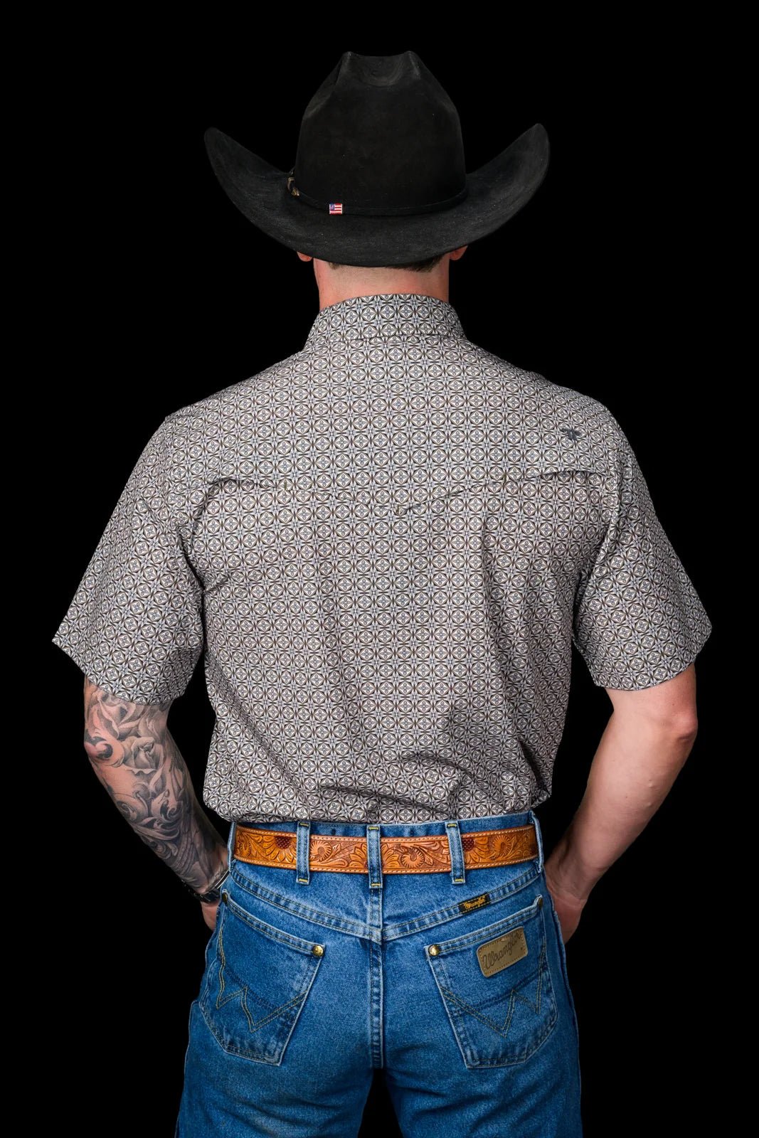 Ferrell - The Archer Short Sleeve Pearl Snap - Southern Soule Designs