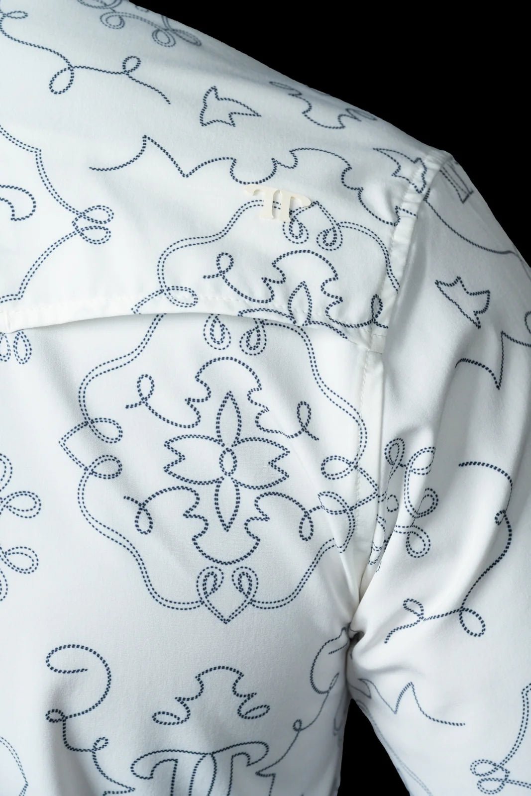 Ferrell - The Carson in White Short Sleeve Snap Shirt - Southern Soule Designs