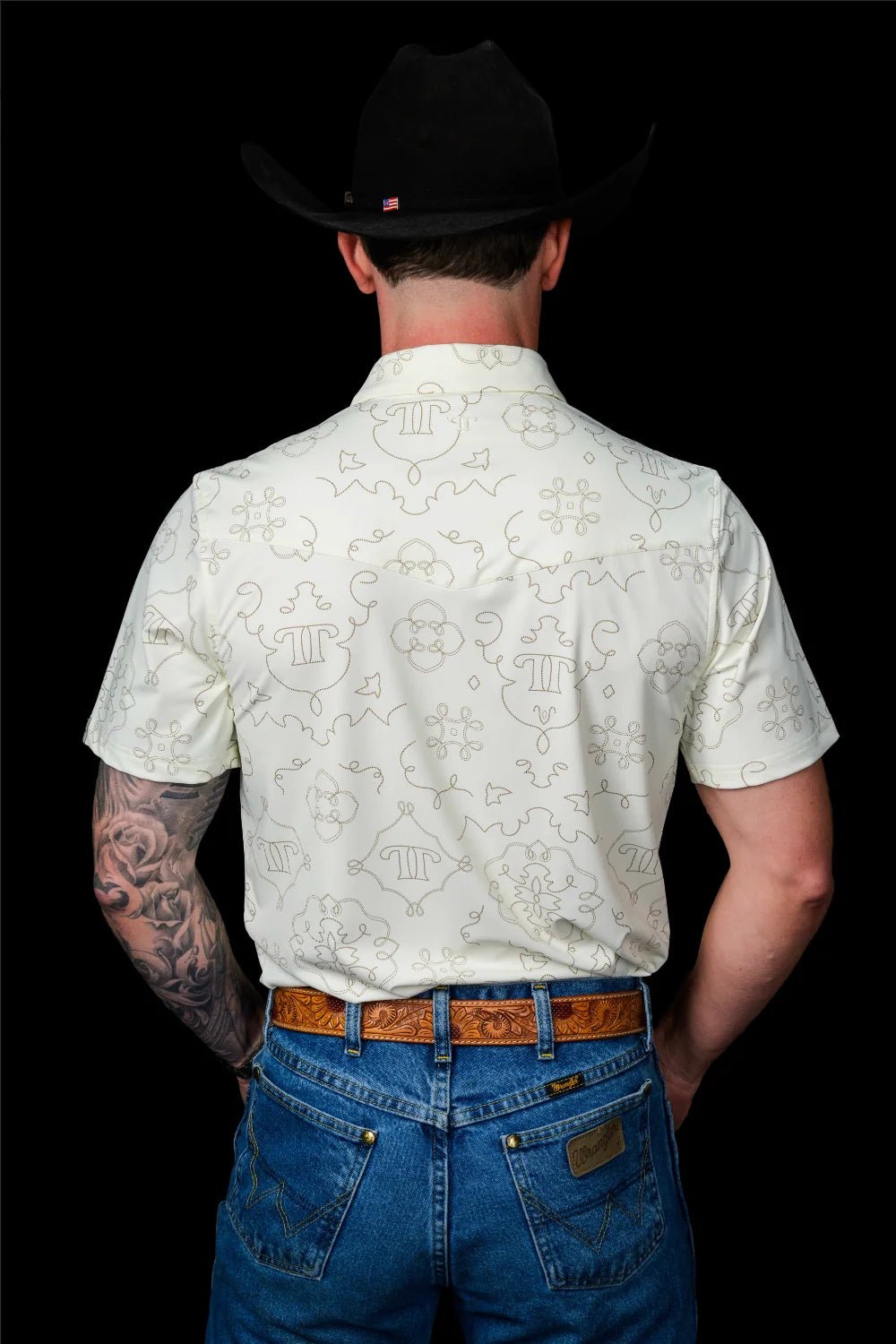 Ferrell - The Carson Polo in Cream - Southern Soule Designs