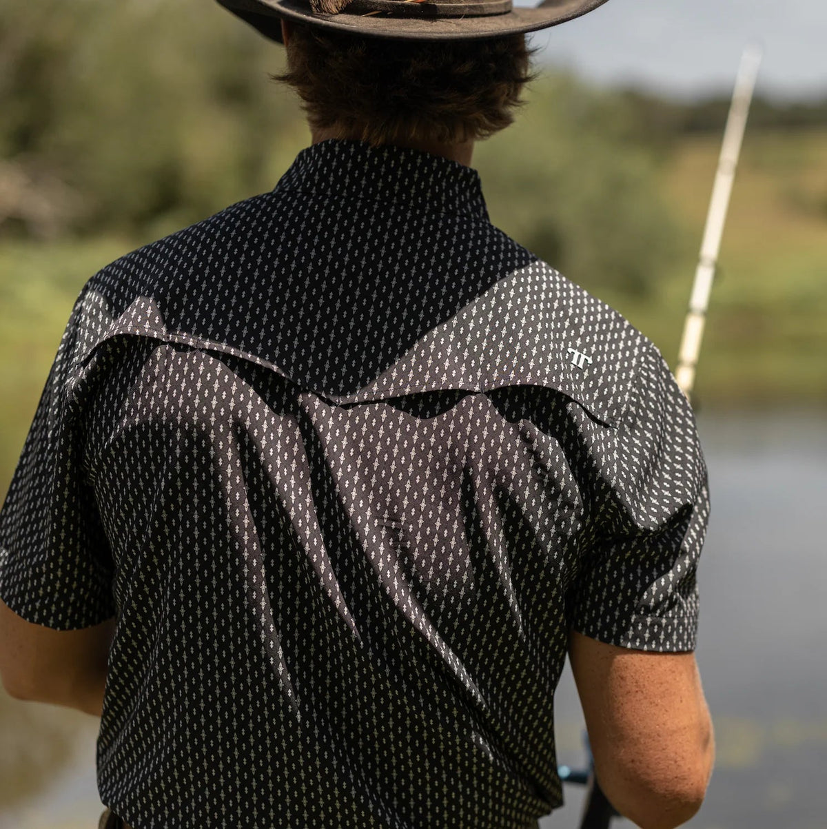 Ferrell - The Cash Short Sleeve Pearl Snap Shirt - Southern Soule Designs