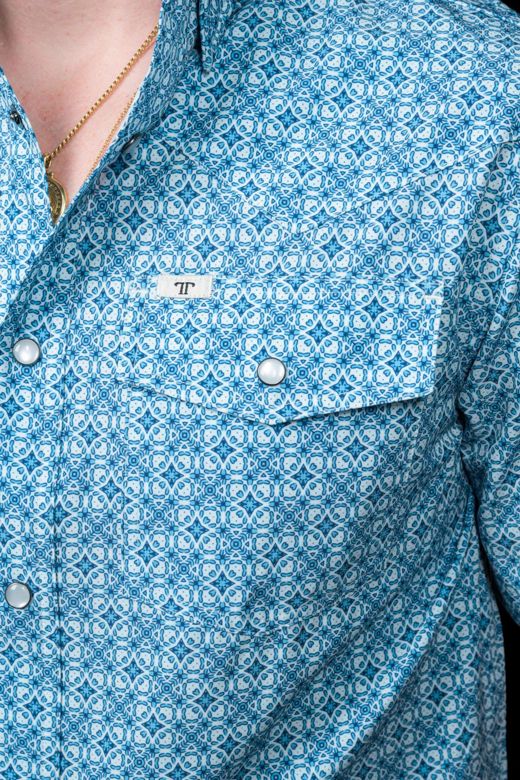 Ferrell - The Clint Short Sleeve Snap Shirt - Southern Soule Designs