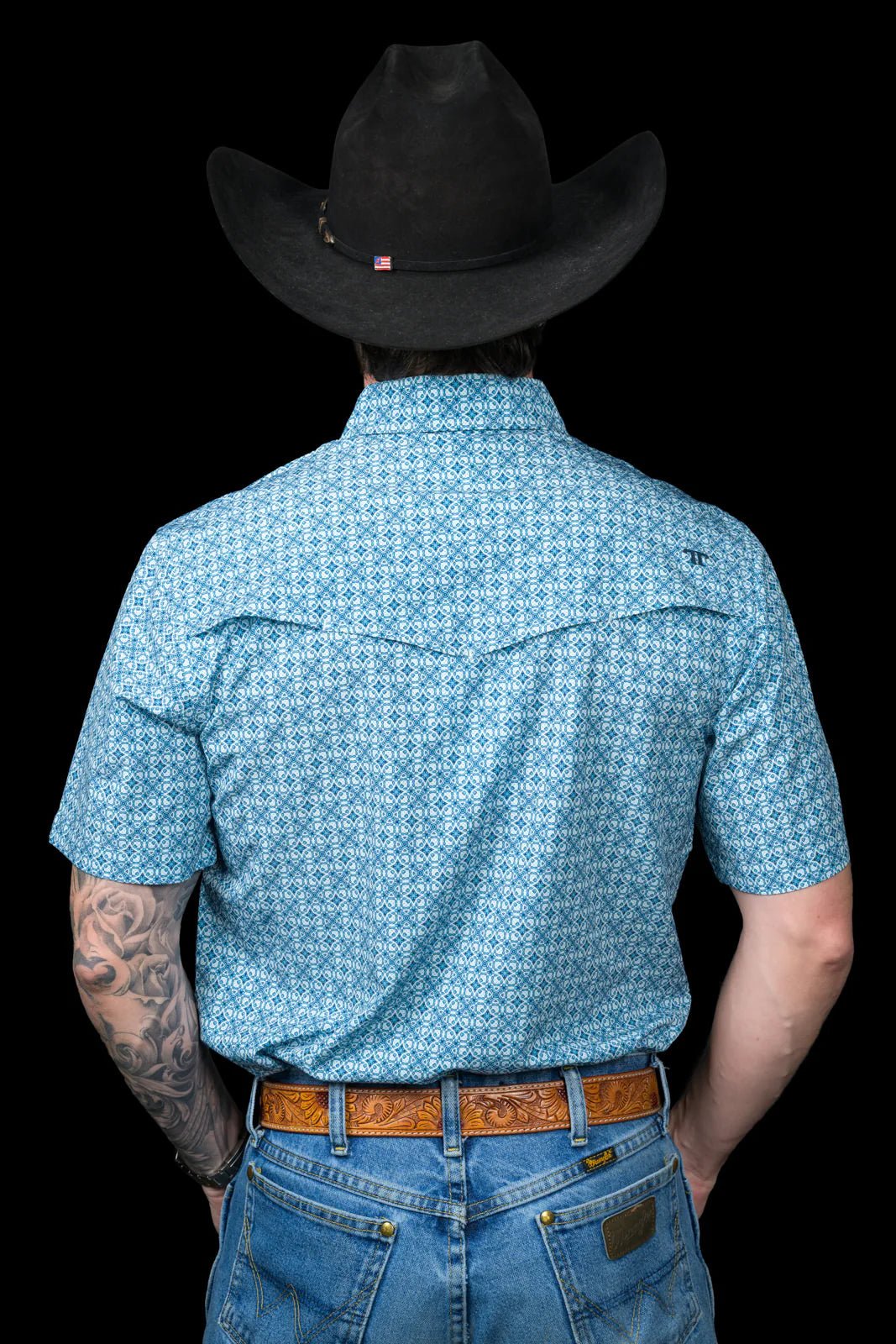 Ferrell - The Clint Short Sleeve Snap Shirt - Southern Soule Designs